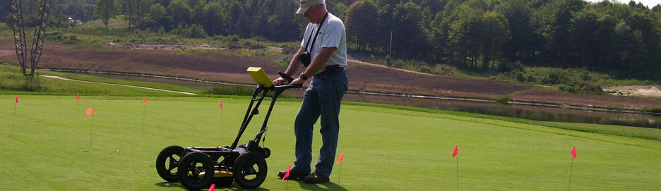 Ground Penetrating Radar on Golf Course