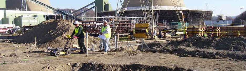Ground Penetrating Radar on Construction Site